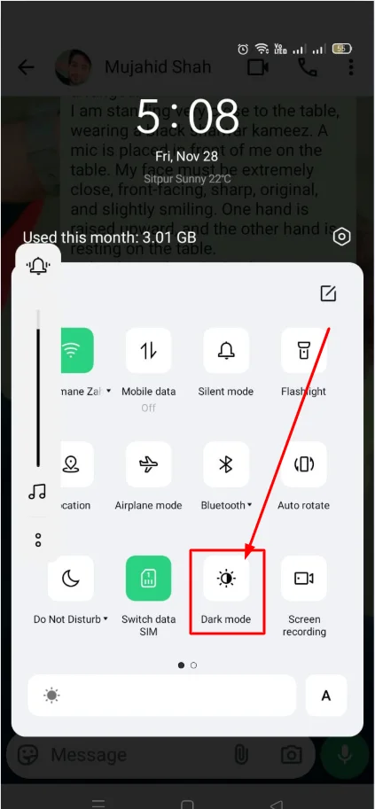 How to Disable Dark Mode