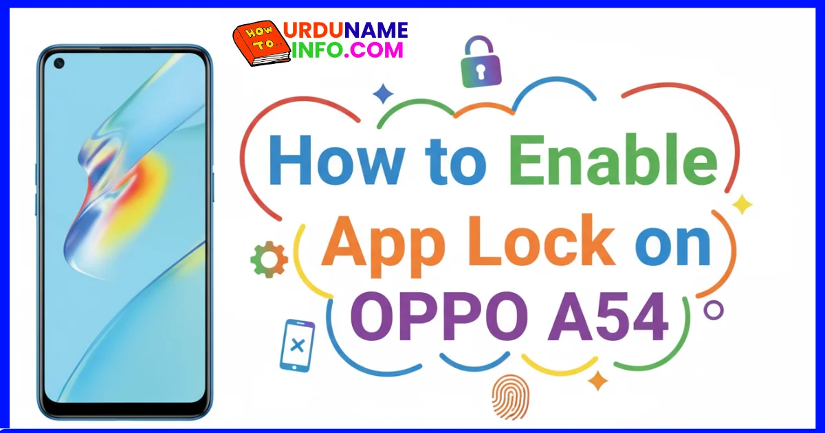 How to Enable App Lock on OPPO A54 (Without Third-Party Apps)